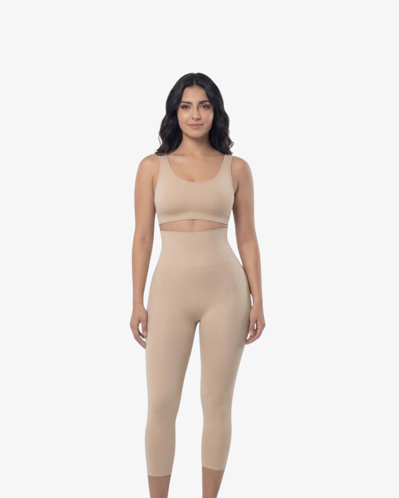 مشد كابري بحواف ناعمة لنحت فوري للبطن والمؤخرة والأرجل